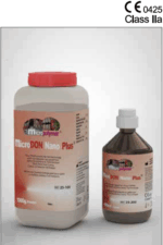 Σκόνη +Υγρό εν θερμώ ακρυλικό νανοτεχνολογίας microDON Nano Plus της MICROPOLYMER DENTAL