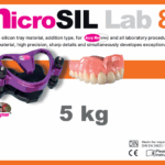 Σιλικόνη νανοτεχνολογίας Shore 85 microSIL Lab 85, 5 κιλά + καταλύτης 60 ml από την Micropolymer Dental Italy
