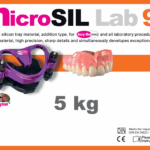 Σιλικόνη νανοτεχνολογίας Shore 95 microSIL Lab 95 - 5 κιλά + καταλύτης 60 ml από την Micropolymer Dental Italy